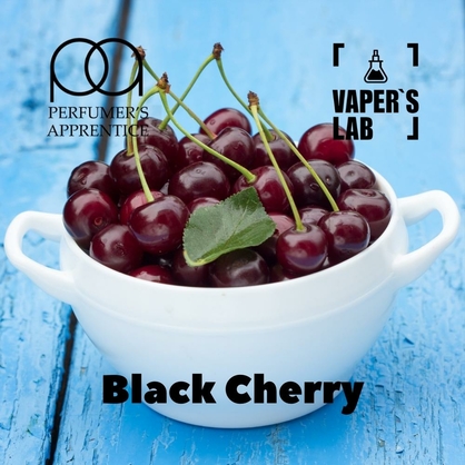 Фото, Видео, Премиум ароматизаторы для электронных сигарет TPA "Black Cherry" (Черная вишня) 