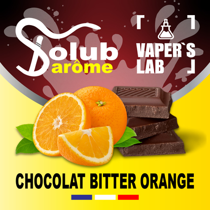 Фото, Видео, Натуральные ароматизаторы для вейпа  Solub Arome "Chocolat bitter orange" (Черный шоколад и апельсин) 