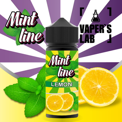 Фото жидкости для вейпа mint lemon 120 ml