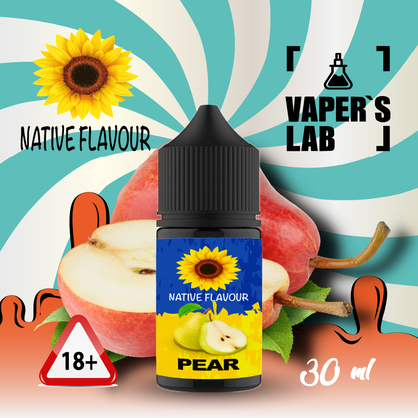 Фото жидкость для под систем native flavour pear 30 ml