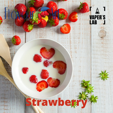 Пищевой ароматизатор для вейпа FlavourArt Strawberry Клубника