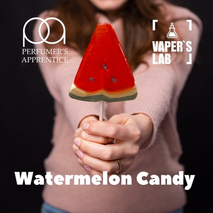 Фото, Видео, Ароматизаторы для жидкости вейпов TPA "Watermelon Candy" (Арбузная конфета) 