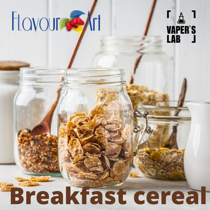 Фото на Аромки для вейпа для вейпа FlavourArt Breakfast cereal Мюсли