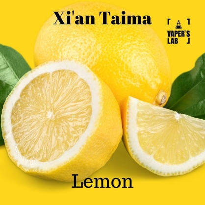 Фото, Відеоогляди на Натуральні ароматизатори для вейпа Xi'an Taima "Lemon" (Лимон) 