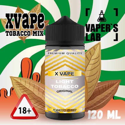 Фото купить жижу xvape light tobacco 120 мл