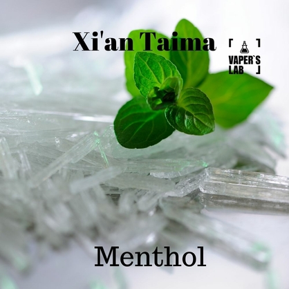 Фото, Відеоогляди на Компоненти для рідин Xi'an Taima "Menthol" (Ментол) 