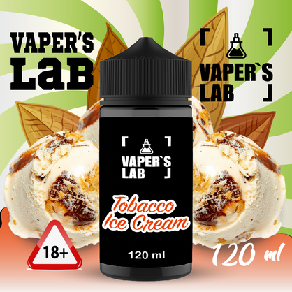 Фото купить заправку для вейпа без никотина vapers lab tobacco ice cream