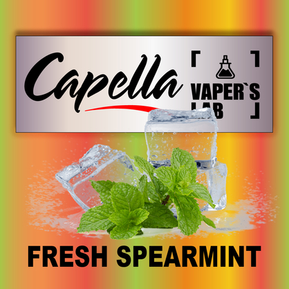 Фото на Ароматизатори Capella Fresh Spearmint Свіжа м'ята