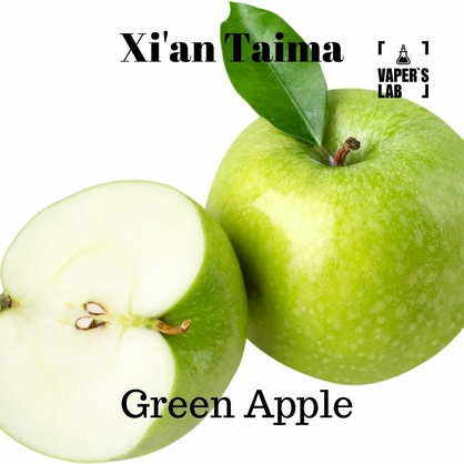 Фото, Видео, Ароматизаторы для солевого никотина   Xi'an Taima "Green Apple" (Зеленое яблоко) 