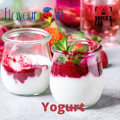 Фото, Відеоогляди на Аромку для вейпа FlavourArt Yogurt Йогурт