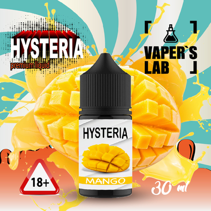 Фото, Видеообзор на жижку Salt Hysteria Salt Mango 30 ml