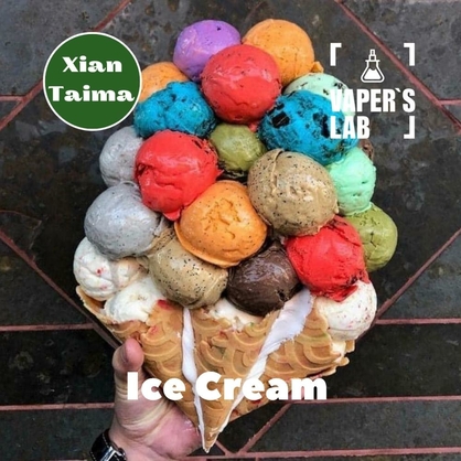 Фото, Відеоогляди на Ароматизатор для жижи Xi'an Taima "Ice cream" (Морозиво) 