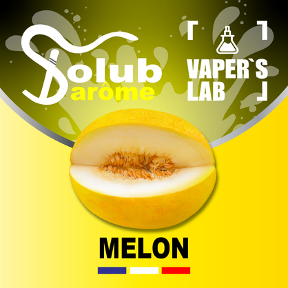 Фото, Відеоогляди на Преміум ароматизатор для електронних сигарет Solub Arome "Melon" (Соковита диня) 