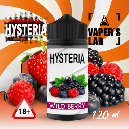 Фото купить жижу для вейпа дешево hysteria wild berry 100 ml