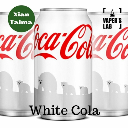 Фото, Відеоогляди на Ароматизатори для рідини вейпів Xi'an Taima "White Cola" (Біла Кола) 