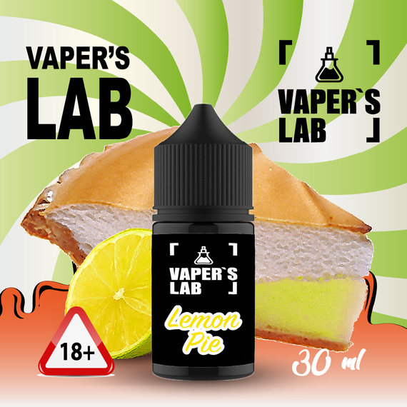 Відгуки на жижу для подов Vaper's LAB Salt "Lemon pie" 30 ml 