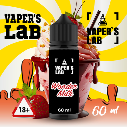 Фото, Видео на Жижи Vapers Lab Wonder milk 60 ml