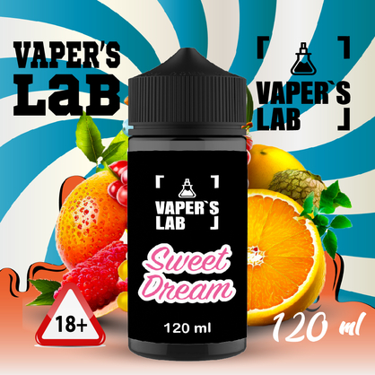 Фото заправка для вейпа дешево vapers lab sweet dream 120 ml