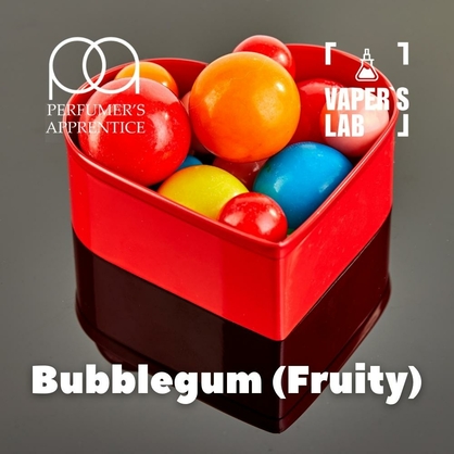 Фото, Видео, Ароматизаторы для вейпа TPA "Bubblegum (Fruity)" (Фруктовая жвачка) 