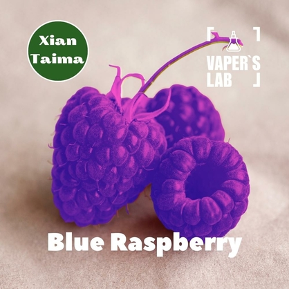 Фото, Видео, Ароматизатор для вейпа Xi'an Taima "Blue raspberry" (Голубая малина) 