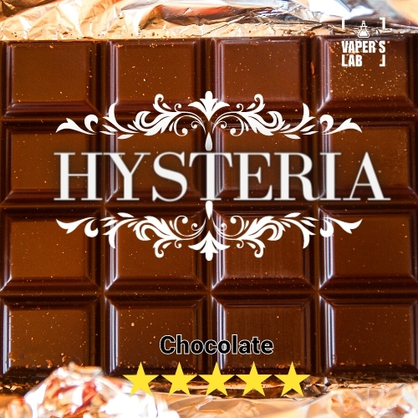 Фото заправки для вейпа hysteria chocolate 60 ml