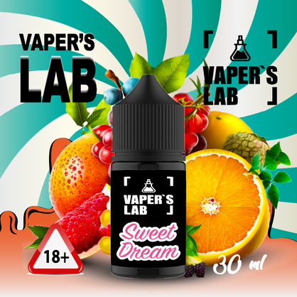 Фото, Видеообзор на жижку Salt Vaper's LAB Salt Sweet Dream 30 ml