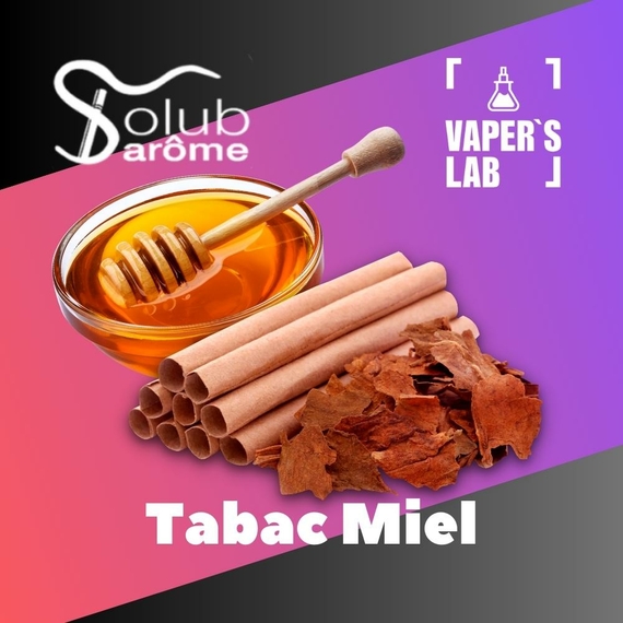 Отзывы на Ароматизаторы для вейпа Solub Arome "Tabac Miel" (Мед и табак) 