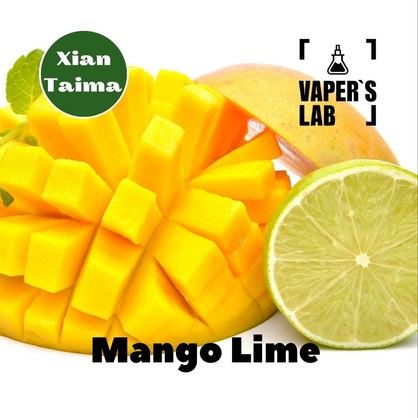 Фото, Відеоогляди на ароматизатор для самозамісу Xi'an Taima "Mango Lime" (Манго лайм) 