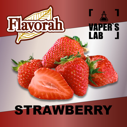 Фото на аромку Flavorah Strawberry Клубника