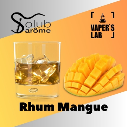 Фото, Видео, Аромки для самозамеса Solub Arome "Rhum Mangue" (Ром с манго) 