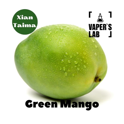 Фото, Видео, Ароматизаторы для вейпа Xi'an Taima "Green Mango" (Зеленый манго) 