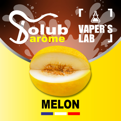 Фото, Видео, Ароматизаторы вкуса Solub Arome "Melon" (Сочная дыня) 