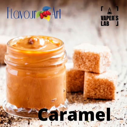 Фото на Ароматизатор для вейпа FlavourArt Caramel Карамель