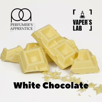 Фото, Відеоогляди на Аромки для вейпа TPA "White Chocolate" (Білий шоколад) 