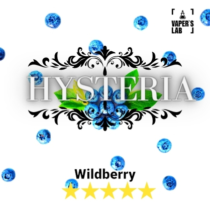 Фото, Видео на жижки Hysteria Wild berry 30 ml