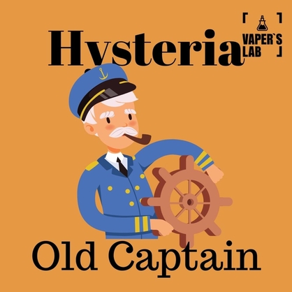 Фото, Відео на жижи для вейпа Hysteria Old Captain 100 ml