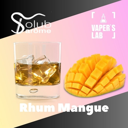 Фото, Відеоогляди на Ароматизатори для вейпа Solub Arome "Rhum Mangue" (Ром з манго) 