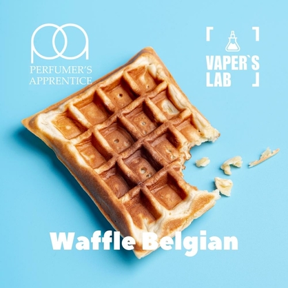 Фото, Відеоогляди на Натуральні ароматизатори для вейпів TPA "Waffle Belgian" (Бельгійські вафлі) 