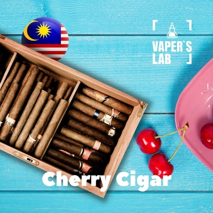 Фото на Ароматизаторы для вейпа Malaysia flavors Cherry Cigar