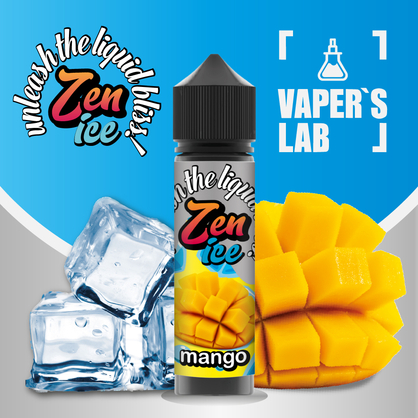 Фото рідини для вейпа zen ice mango