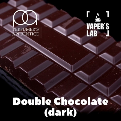 Фото, Відеоогляди на Ароматизатор для вейпа TPA "Double Chocolate (Dark)" (Подвійний темний шоколад) 