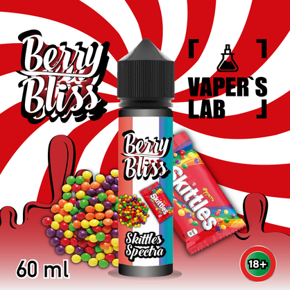 Фото жидкости для вейпа berry bliss skittles spectra 60 мл (конфеты скитлс)