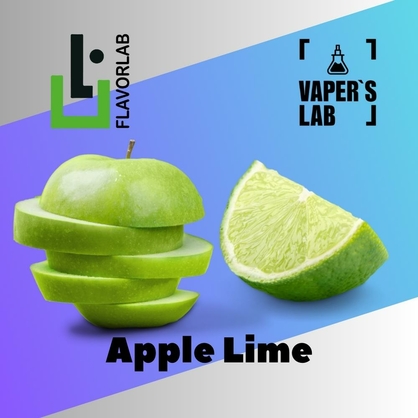 Фото, Відеоогляди на Аромку для вейпа Flavor Lab Apple Lime 10 мл