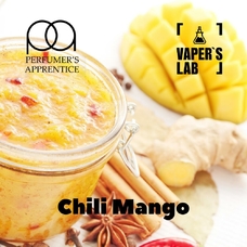 Натуральні ароматизатори для вейпів TPA "Chili mango" (Манго зі спеціями)