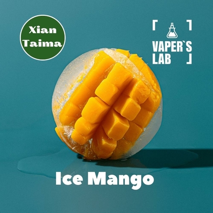 Фото, Відеоогляди на Ароматизатор для самозамісу Xi'an Taima "Ice Mango" (Манго з холодком) 