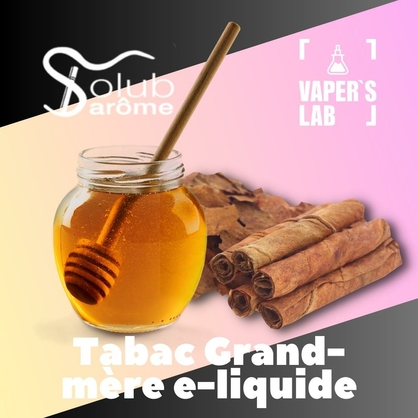 Фото, Видео, Набор для самозамеса Solub Arome "Tabac Grand-mère e-liquide" (Табак с медом) 