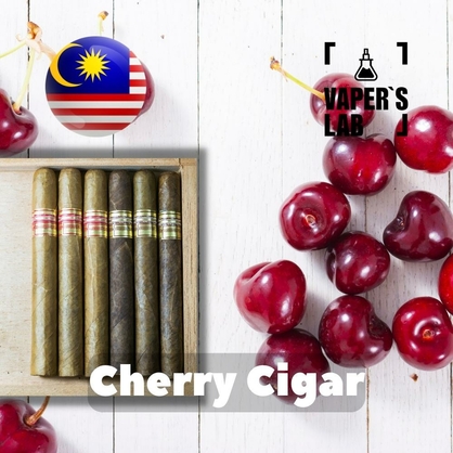 Фото на Ароматизаторы для вейпа Malaysia flavors Cherry Cigar