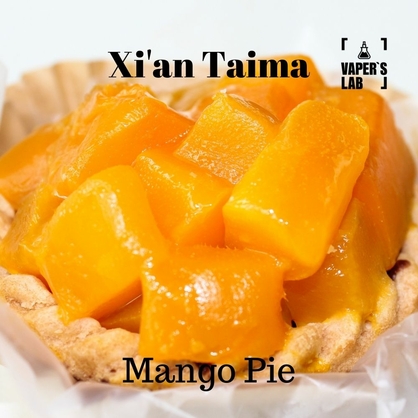 Фото, Видео, Ароматизатор для вейпа Xi'an Taima "Mango Pie" (Пирог с манго) 