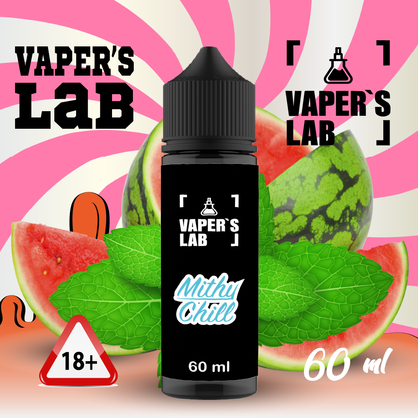 Фото, Видео на Жижи без никотина Vapers Lab Minty chill 60 ml