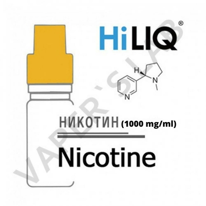 Фото, Відеоогляди на Нікотин органічний HILIQ 1000 мг/мл 500 мл 
